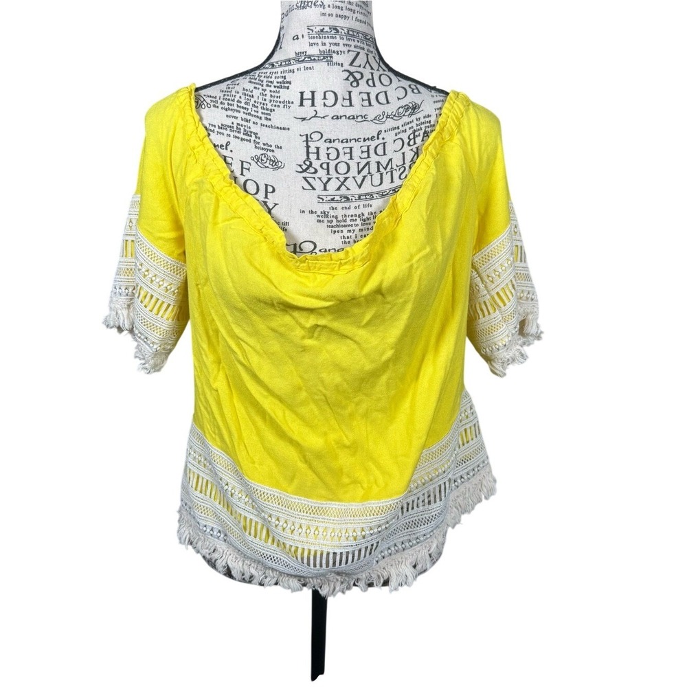 Ella Moss‎ Sunny Yellow Top